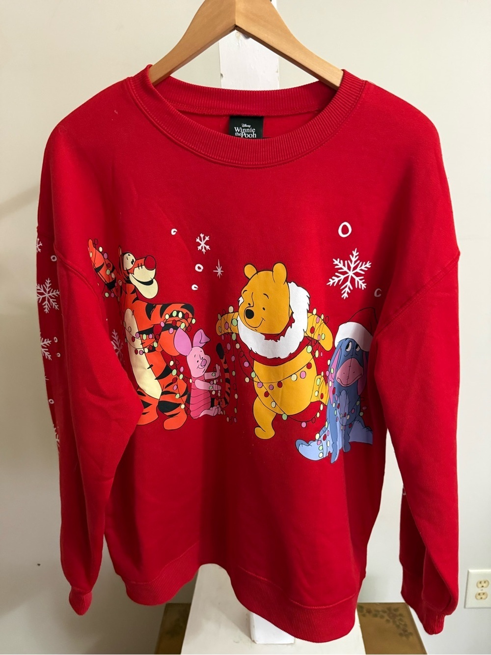 Disney Winnie the Pooh Holiday Sweatshirt